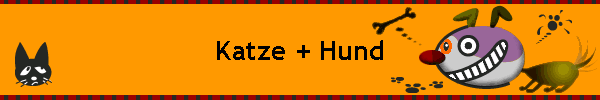 Katze + Hund